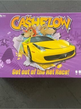 Rich Dad Cashflow Get Out of the Rat Race Board Game Robert Kiyosaki